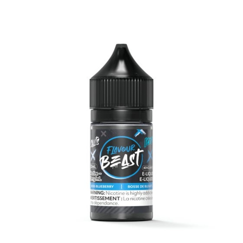 [Nic Salt] Flavour Beast – Boss Blueberry Iced 30mL