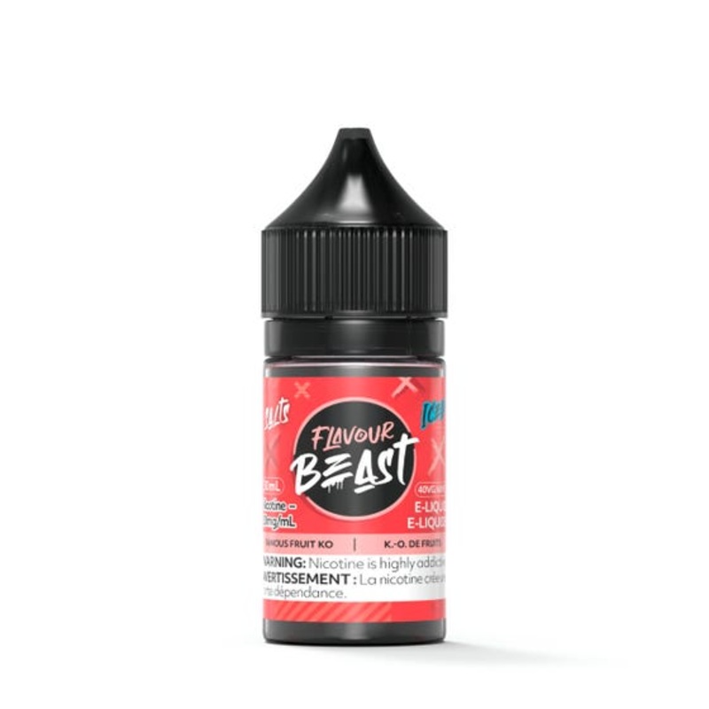 [Nic Salt] Flavour Beast – Famous Fruit KO Iced 30mL
