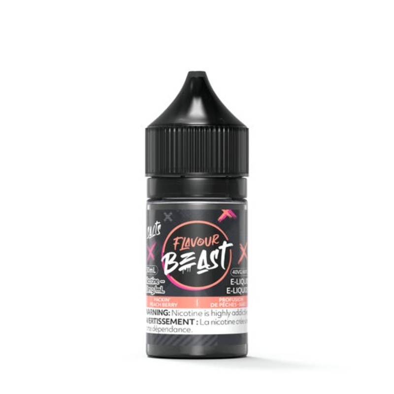 [Nic Salt] Flavour Beast – Packin’ Peach Berry 30mL