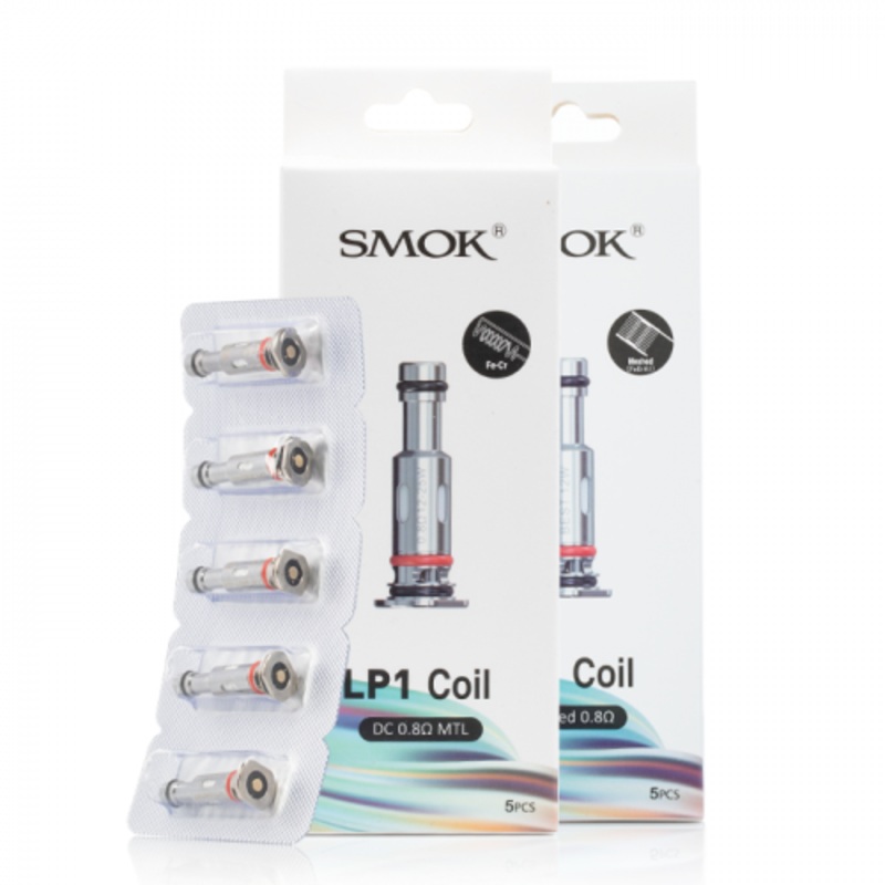 SMOK LP1 REPLACEMENT COILS|0.8ohm LP1 Meshed Coil|0.8ohm LP1 DC MTL Coil|1.2ohm LP1 DC MTL Coil|0.9ohm Turbo Mesh MTL|0.9ohm Mesh