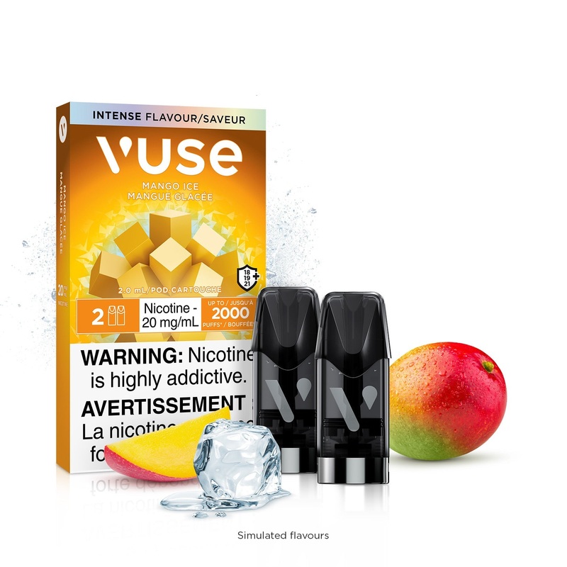 [Vape Pods] VUSE ePod – Mango Ice (2pk)
