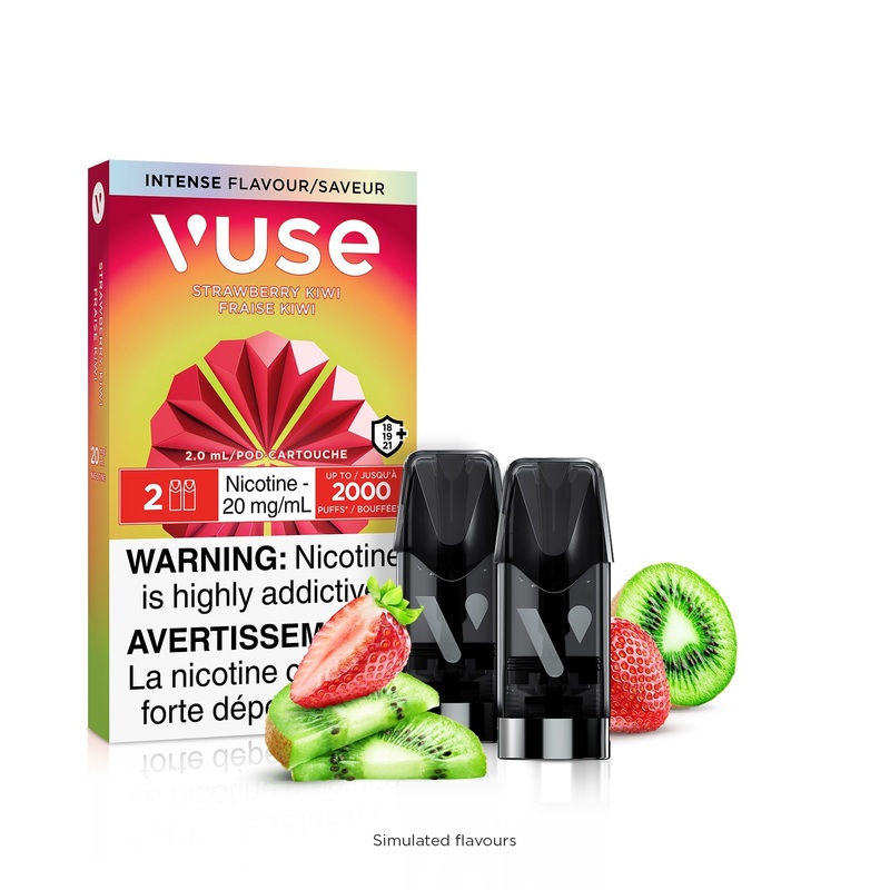 [Vape Pods] VUSE ePod – Strawberry Kiwi (2pk)