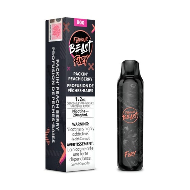 [Disposables] Flavour Beast Fury – Packin’ Peach Berry