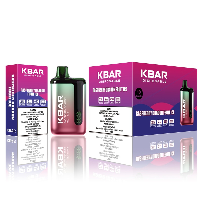 [Disposables] Krazy Bar – Raspberry Dragon Fruit Ice