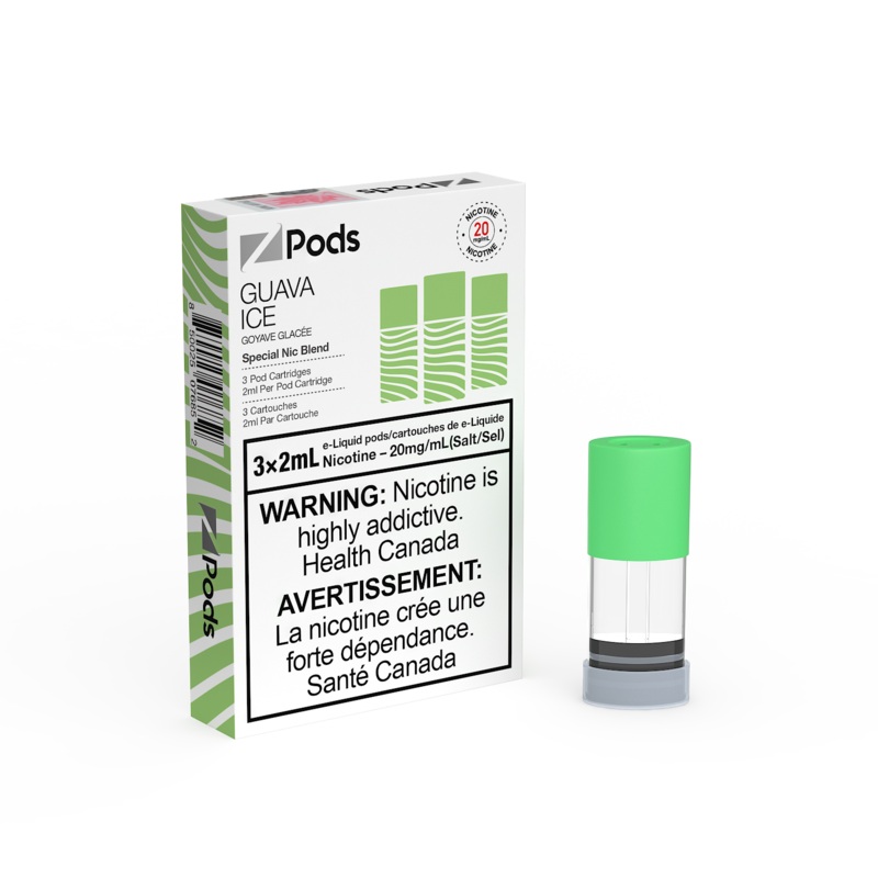 Guava Ice Z Pods by Z Lab (‘Stlth’ Compatible Vape Pod) [ON]