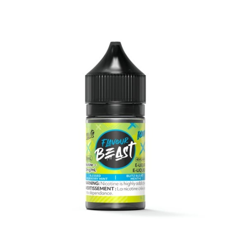 [Nic Salt] Flavour Beast – Blessed Blueberry Mint Iced 30mL