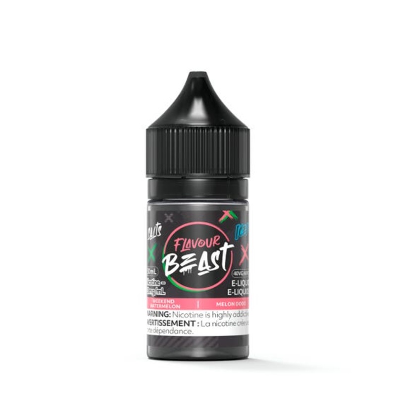 [Nic Salt] Flavour Beast – Weekend Watermelon Iced 30mL