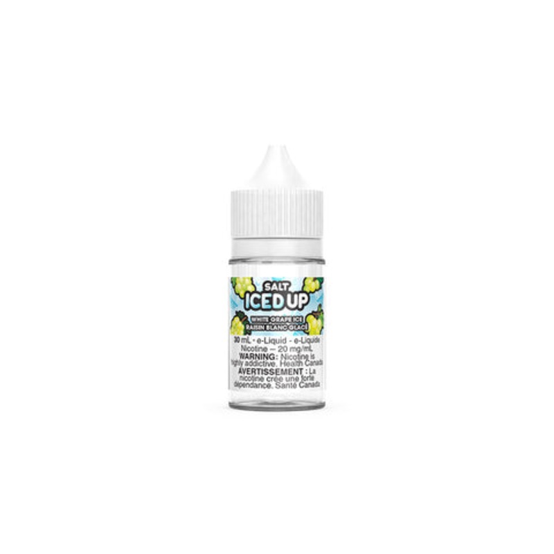 [Nic Salt] Iced Up Salt – White Grape Ice 30mL