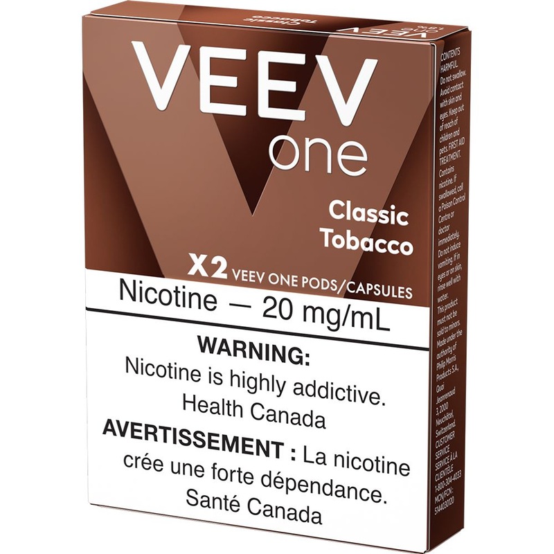 [Vape Pods] VEEV One Pod – Classic Tobacco (2pk)