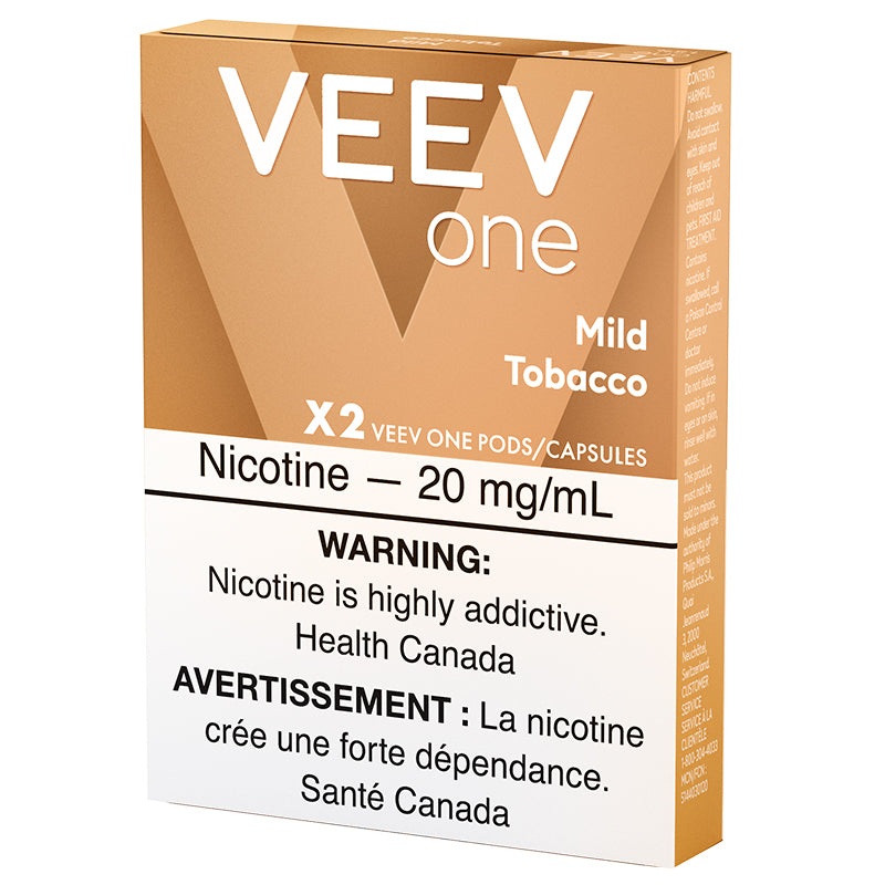 [Vape Pods] VEEV One Pod – Mild Tobacco (2pk)