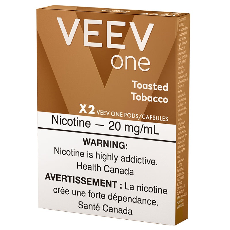 [Vape Pods] VEEV One Pod – Toasted Tobacco (2pk)