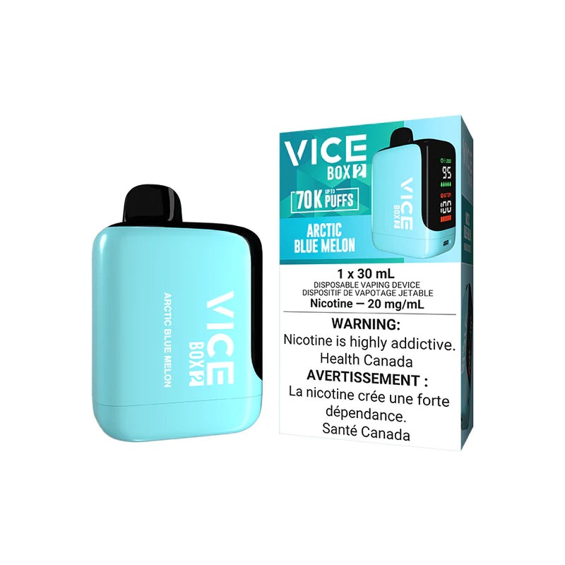 Vice Box 2 70K|20mg|Arctic Blue Melon|Banana Ice|Blackberry Banana Ice|Blue Raspberry Ice|Blue Razz Burst|Blueberry Frost|Cherry Blast Ice|Coconut Blueberry Ice|Frosty Green Apple|Honeydew Ice|Grape Ice|Icy Orange Peach|Lush Ice|Mango Tango Ice|Mint Ice|P