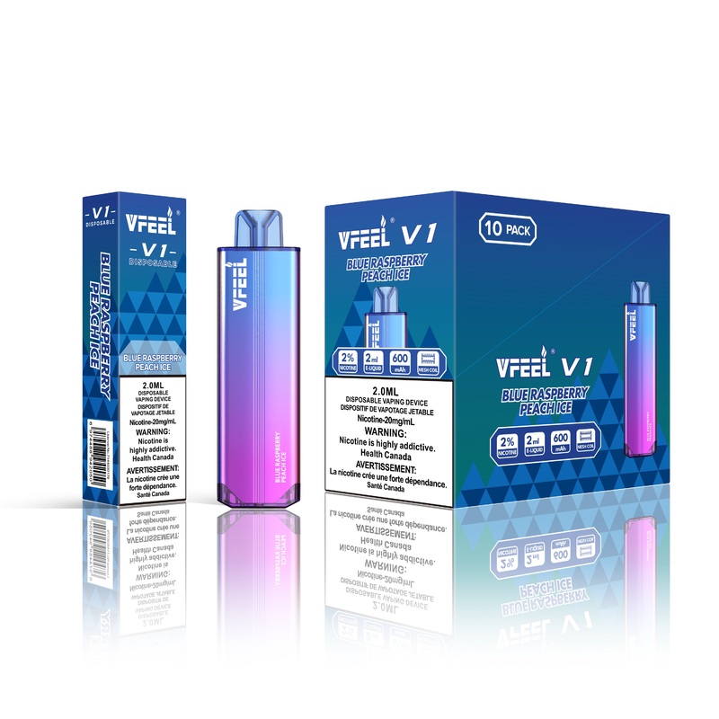 [Disposables] VFEEL V1 – Blue Raspberry Peach Ice