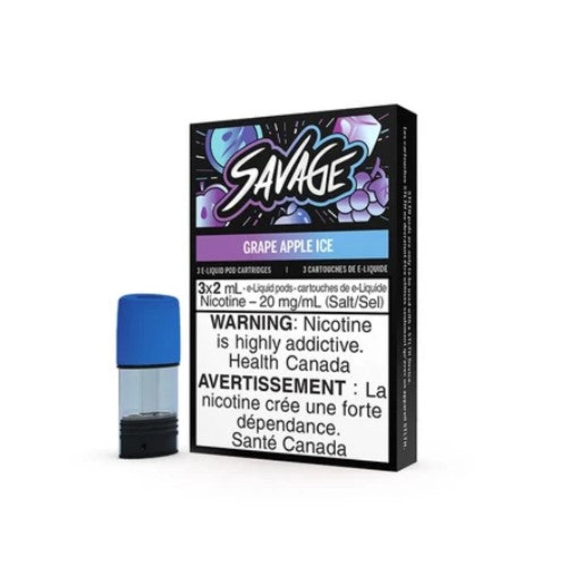 Grape Apple Ice by Savage (Stlth Premium) – Closed Pod System