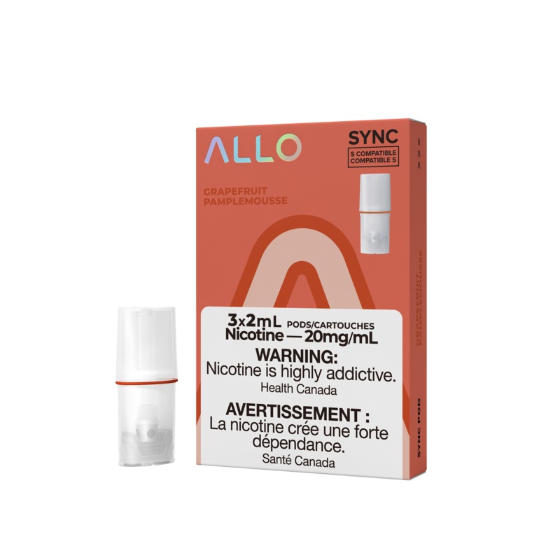 Grapefruit (Stlth Compatible) by Allo Sync – Closed Pod System