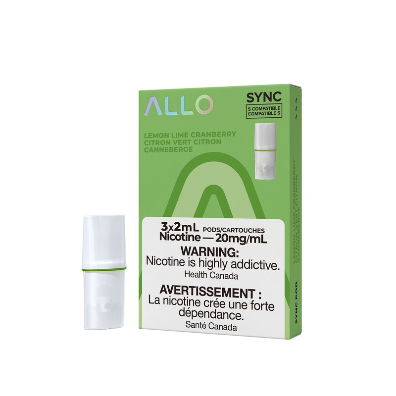 Lemon Lime Cranberry (Stlth Compatible) by Allo Sync – Closed Pod System