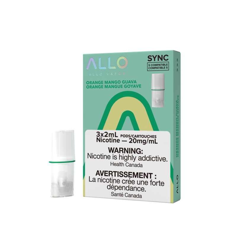 Orange Mango Guava (Stlth Compatible) by Allo Sync – Closed Pod System