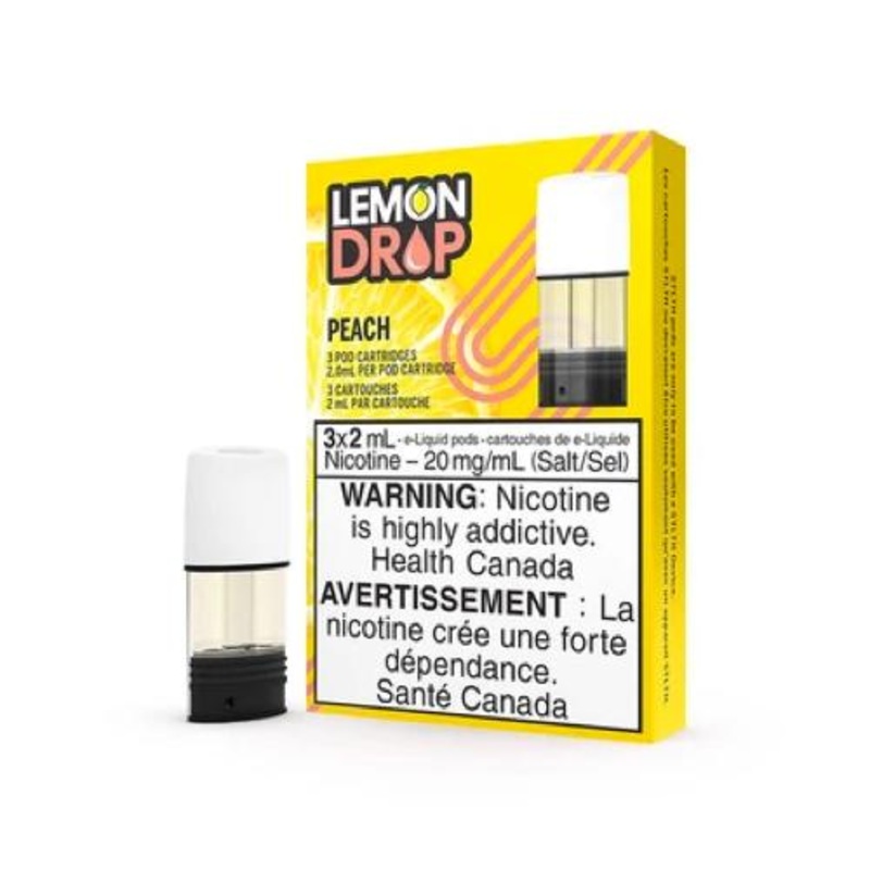 Peach by Lemon Drop (Stlth Premium) – Closed Pod System