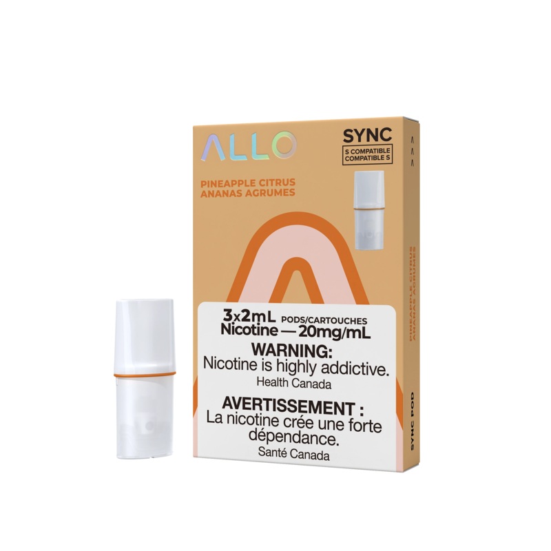 Pineapple Citrus (Stlth Compatible) by Allo Sync – Closed Pod System