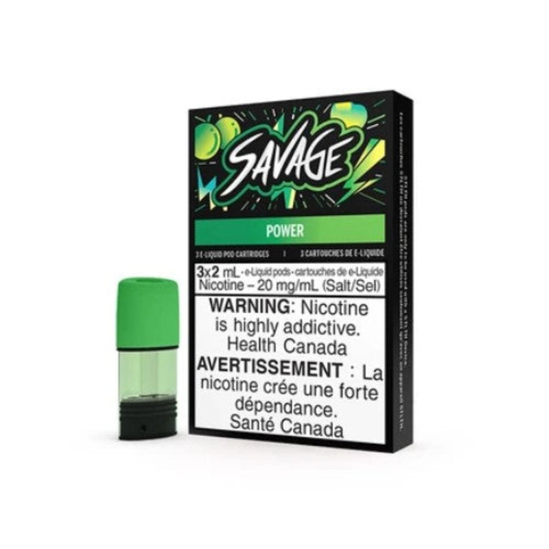 Power by Savage (Stlth Premium) – Closed Pod System
