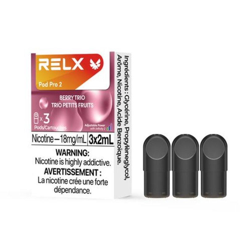 [Vape Pods] RELX Infinity Pro – Berry Trio (3pk)