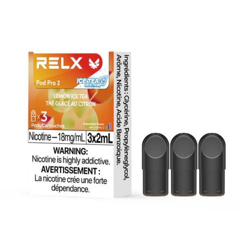 [Vape Pods] RELX Infinity Pro – Lemon Ice Tea (3pk)