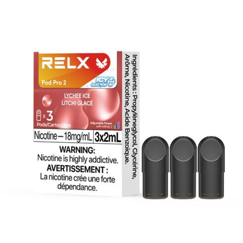 [Vape Pods] RELX Infinity Pro – Lychee Ice (3pk)