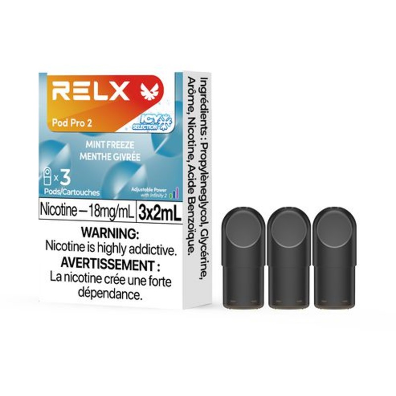 [Vape Pods] RELX Infinity Pro – Mint Freeze (3pk)