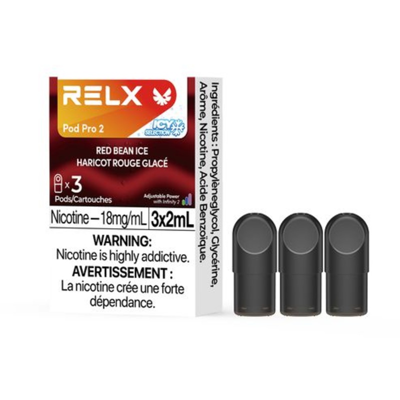 [Vape Pods] RELX Infinity Pro – Red Bean Ice (3pk)
