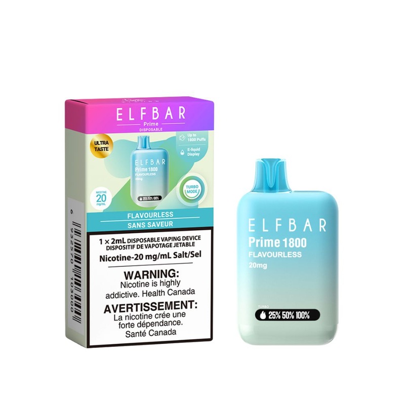 [Disposables] Elfbar Prime 1800 – Flavorless