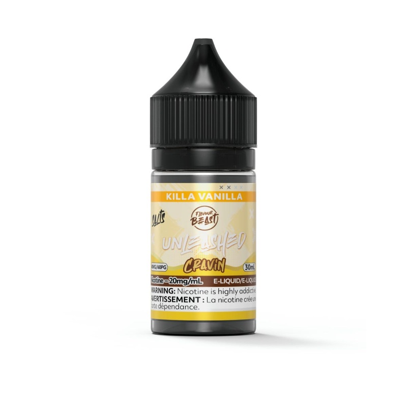 [Nic Salt] Flavour Beast Unleashed Cravin – Killa Vanilla 30mL