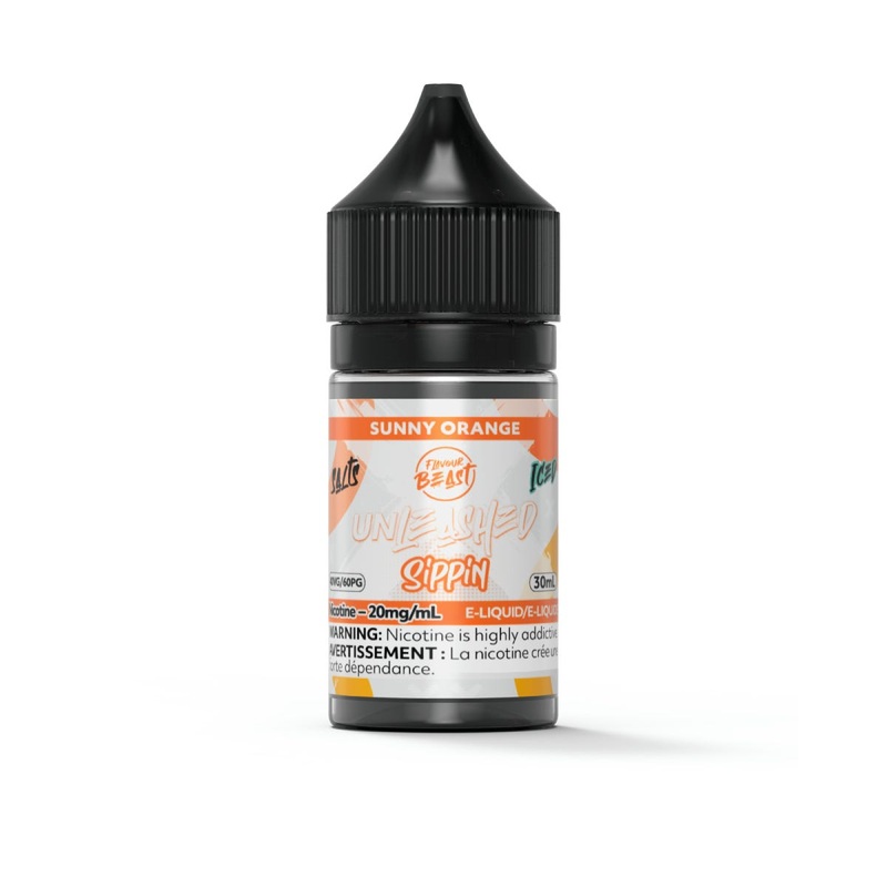 [Nic Salt] Flavour Beast Unleashed Sippin – Sunny Orange 30mL