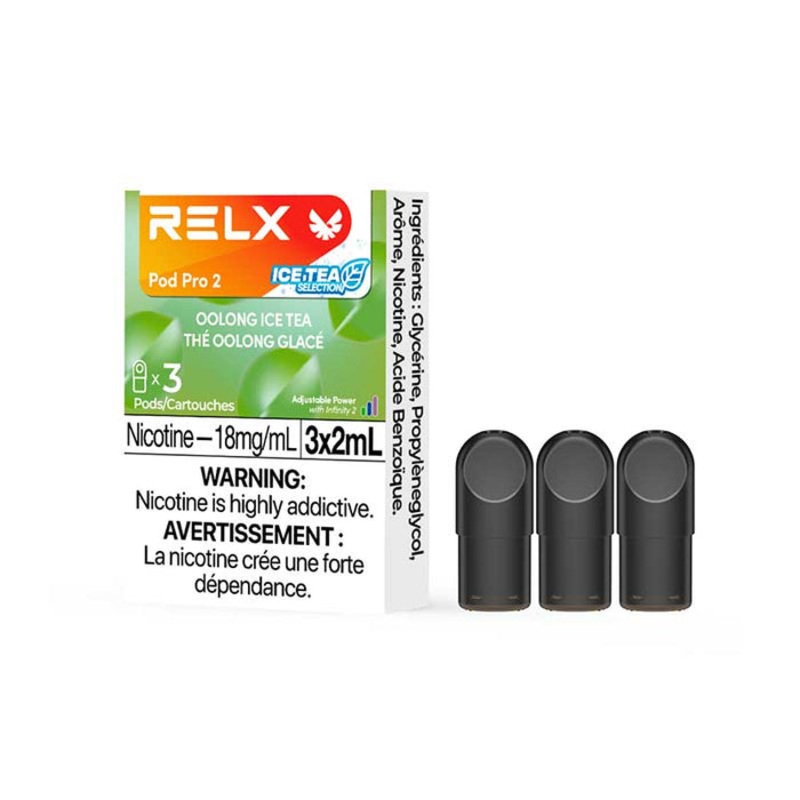 [Vape Pods] RELX Infinity Pro – Oolong Ice Tea (3pk)