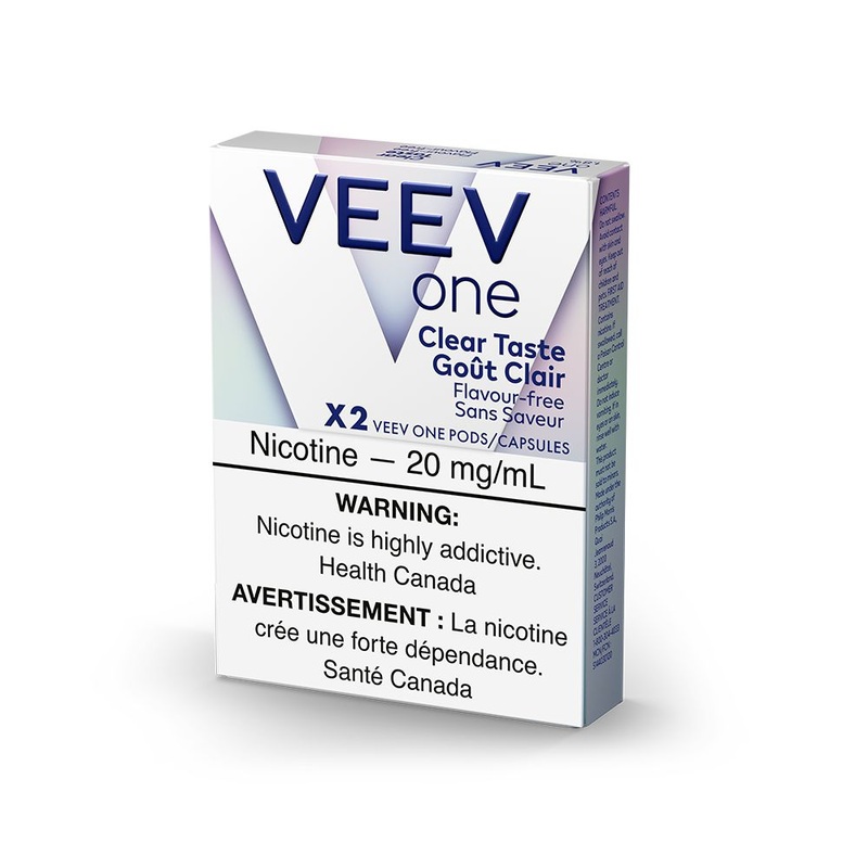 [Vape Pods] VEEV One Pod – Clear (2pk)
