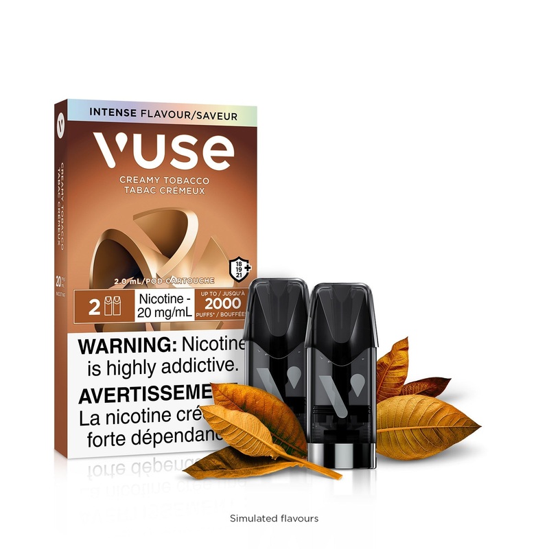 [Vape Pods] VUSE ePod – Creamy Tobacco (2pk)