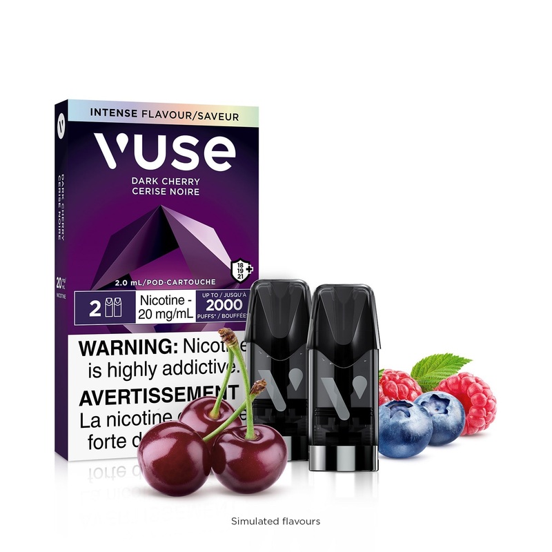 [Vape Pods] VUSE ePod – Dark Cherry (2pk)