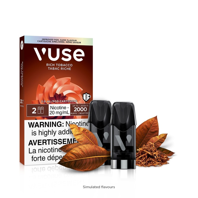 [Vape Pods] VUSE ePod – Rich Tobacco (2pk)