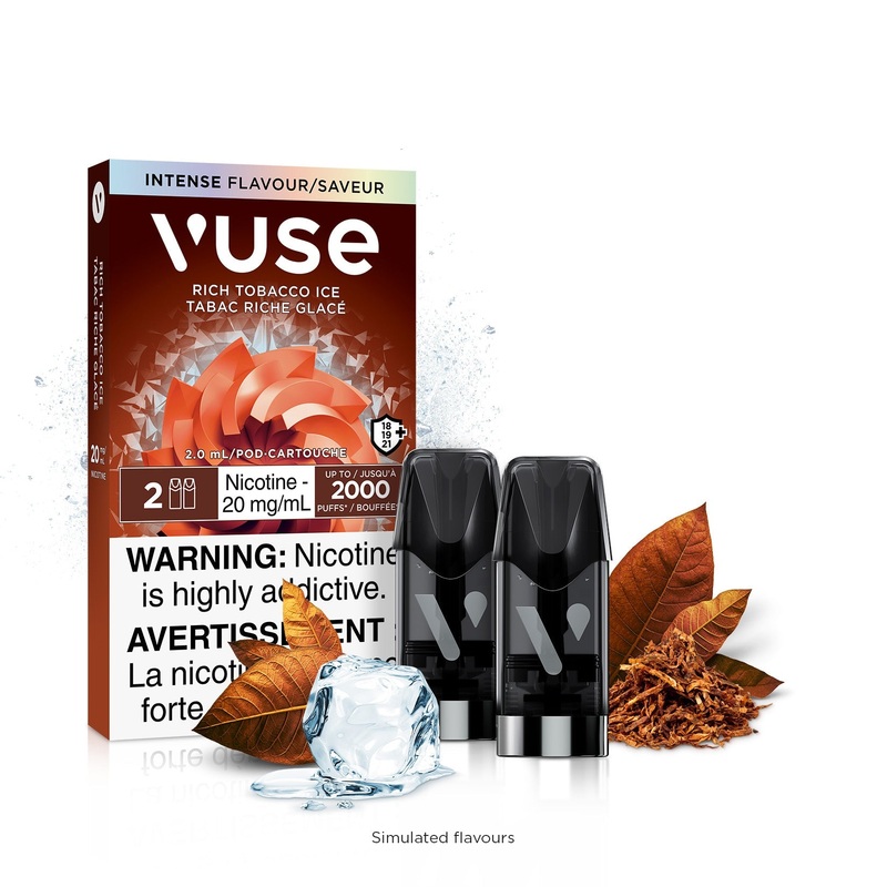 [Vape Pods] VUSE ePod – Rich Tobacco Ice (2pk)