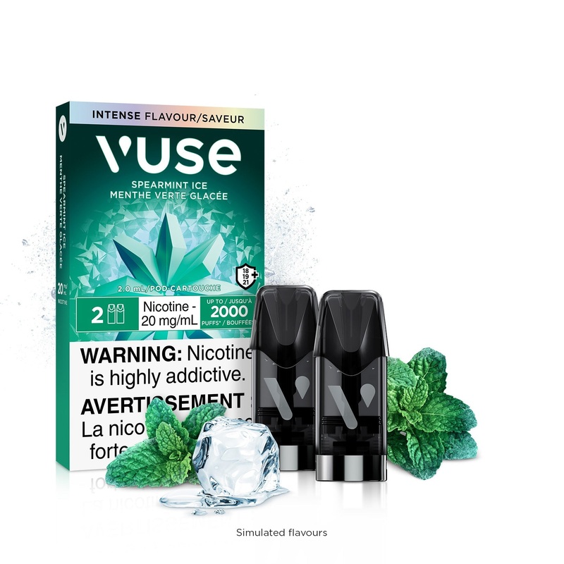 [Vape Pods] VUSE ePod – Spearmint Ice (2pk)