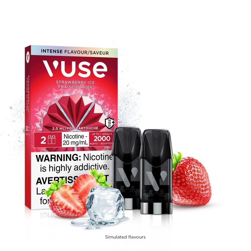 [Vape Pods] VUSE ePod – Strawberry Ice (2pk)
