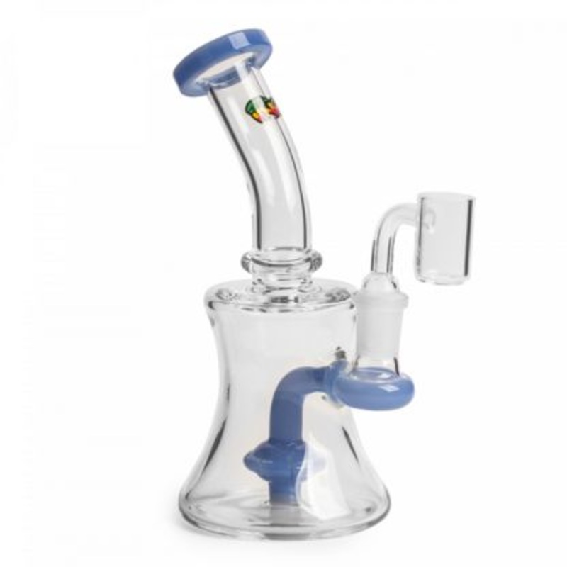 Irie 8 Bell UFO Perc Rig|Perwinkle Blue|Black