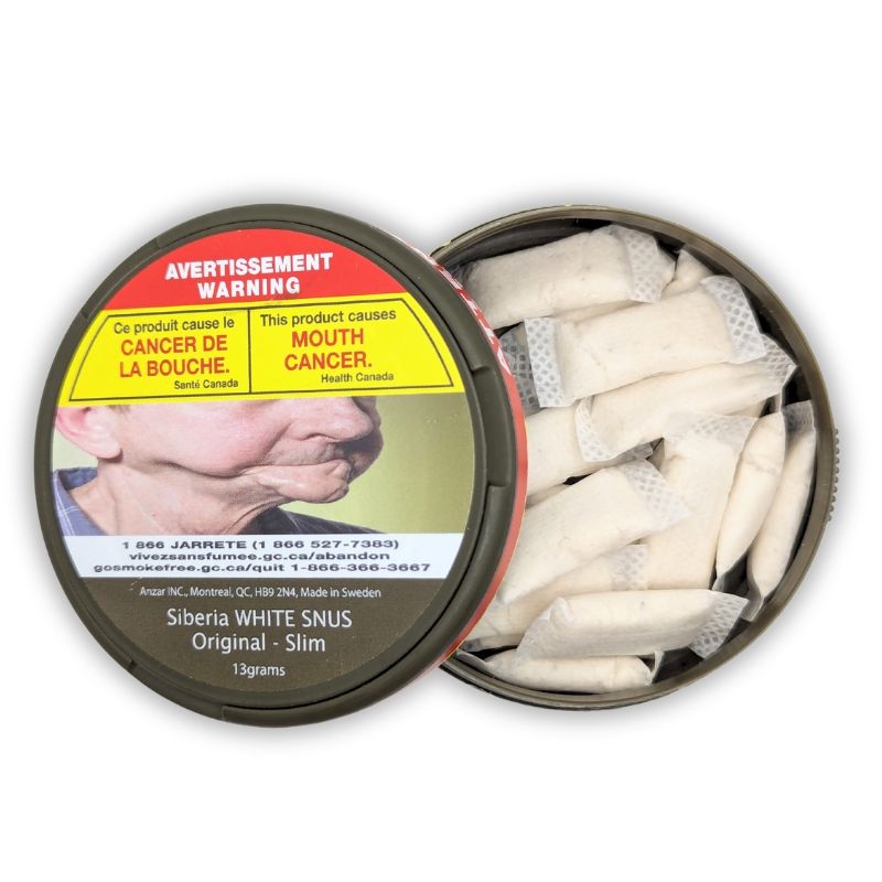 Siberia Nicotine Pouches – White SNUS