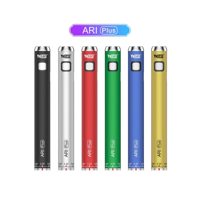 Yocan Ari Plus Mod 900mAh 510 Thread Vape Pen Battery