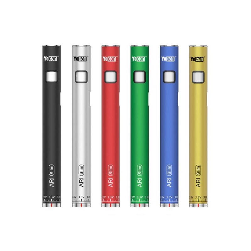 Yocan Ari Slim Mod 350mAh 510 Thread Vape Pen Battery
