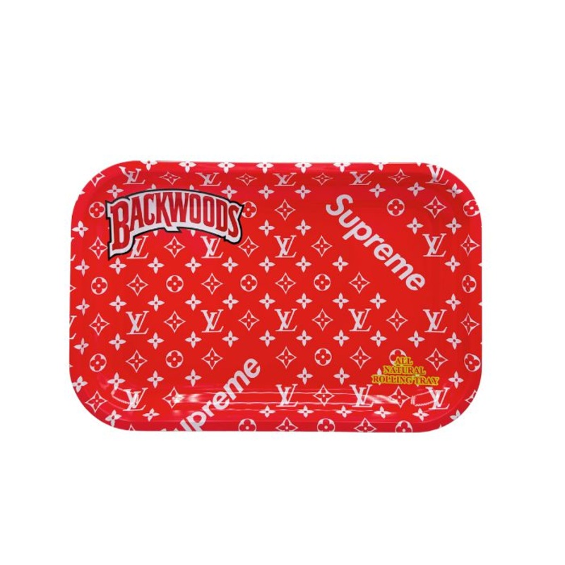 Designer Metal Rolling Tray – Medium