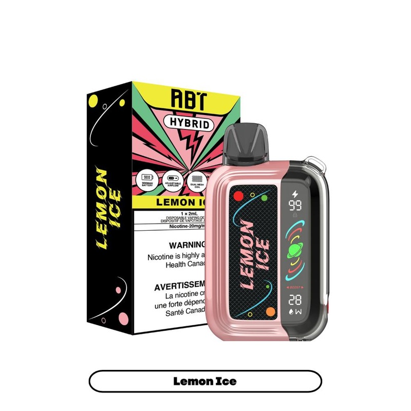 [Disposables] ABT (G Prime Hybrid G32) – Lemon Ice (Pink Twist)