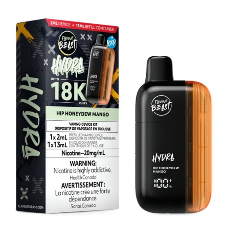 [Disposables] Flavour Beast HYDRA – Hip Honeydew Mango Ice