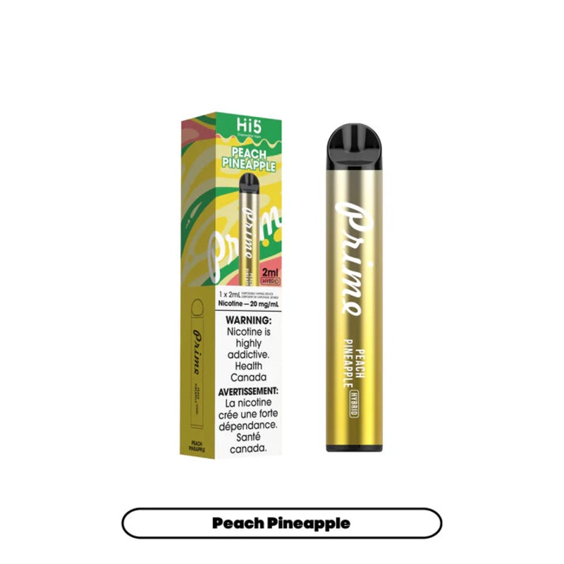 [Disposables] Hi5 Prime – Peach Pineapple