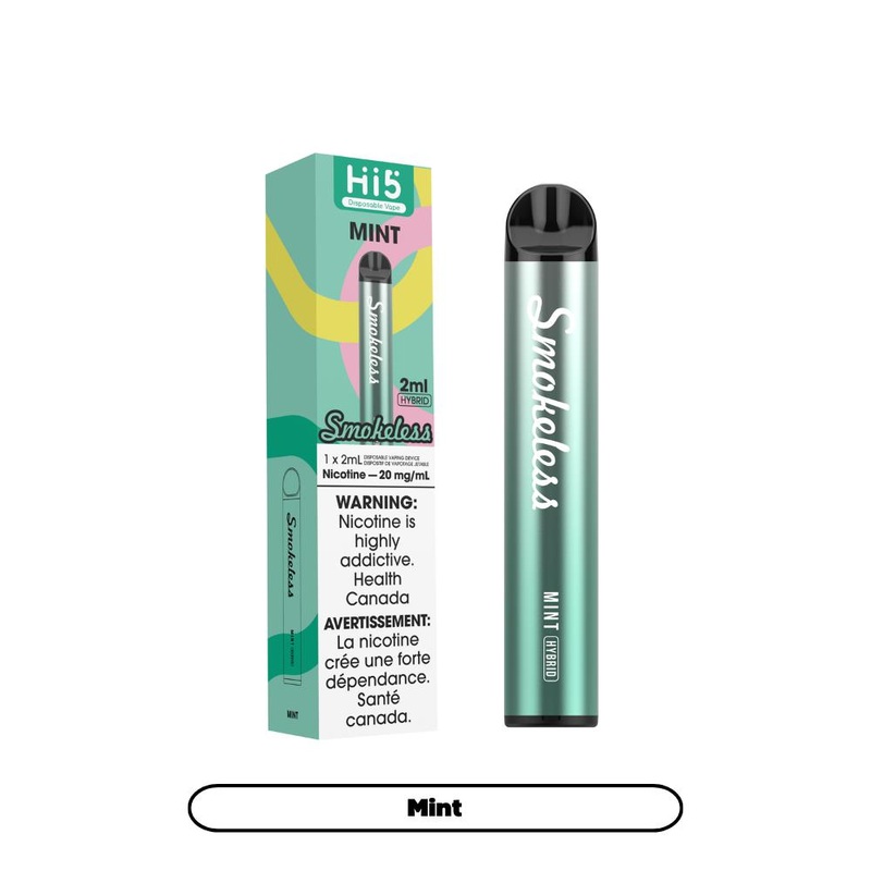 [Disposables] Hi5 Smokeless – Mint
