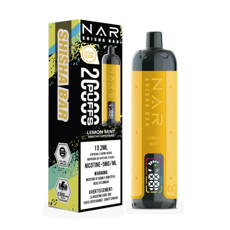 [Disposables] Nar Shisha Bar – Lemon Mint